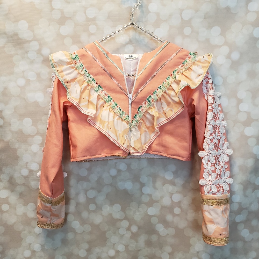 Peach Mint Tea Military Jacket